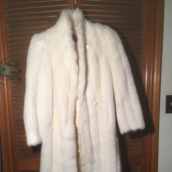 Vintage Sasson Faux Fur Coat 